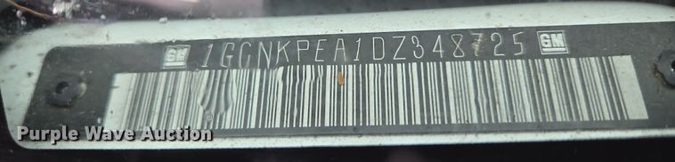 image for item EC4010 2013 Chevrolet Silverado 1500 pickup truck