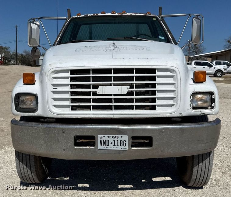 image for item ED5523 1998 Chevrolet C6500 flatbed truck