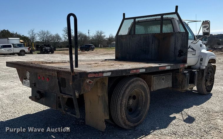 image for item ED5523 1998 Chevrolet C6500 flatbed truck