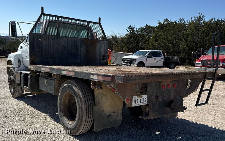 image for item ED5523 1998 Chevrolet C6500 flatbed truck