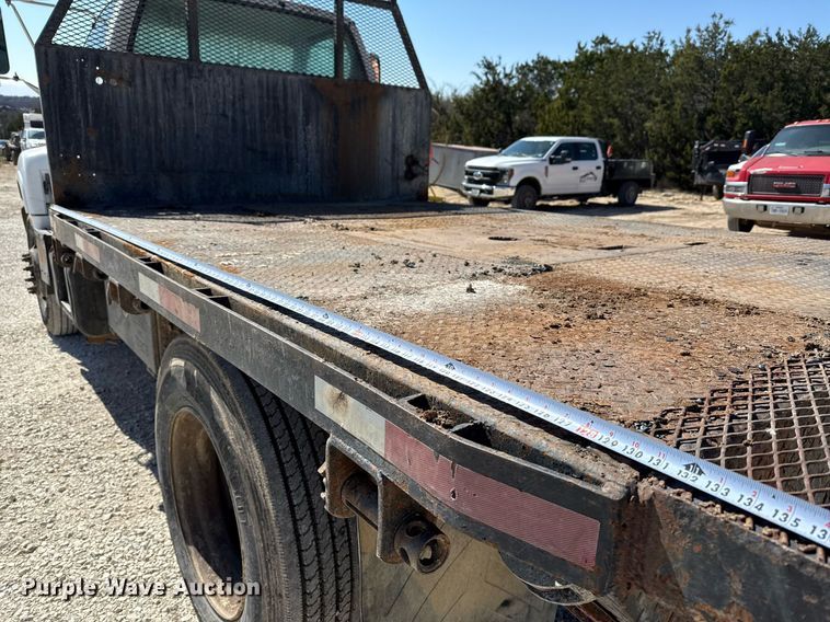 image for item ED5523 1998 Chevrolet C6500 flatbed truck