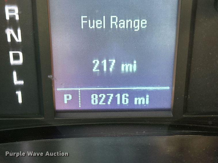 image for item EG2552 2019 Chevrolet Silverado 5500HD Crew Cab flatbed truck