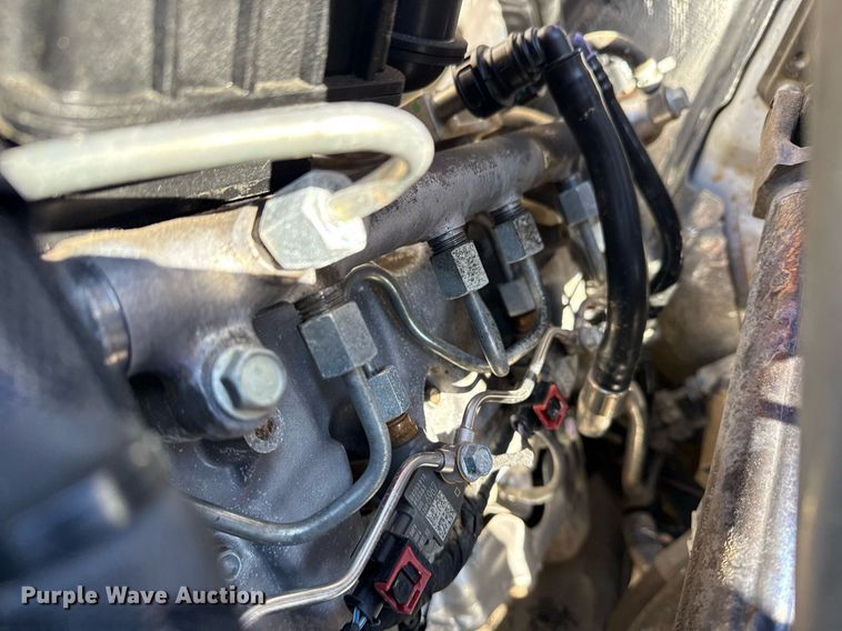 image for item EG2552 2019 Chevrolet Silverado 5500HD Crew Cab flatbed truck