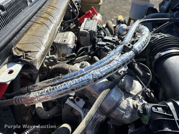 image for item EG2552 2019 Chevrolet Silverado 5500HD Crew Cab flatbed truck