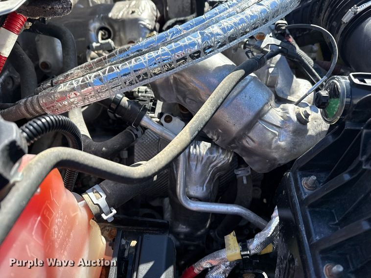 image for item EG2552 2019 Chevrolet Silverado 5500HD Crew Cab flatbed truck