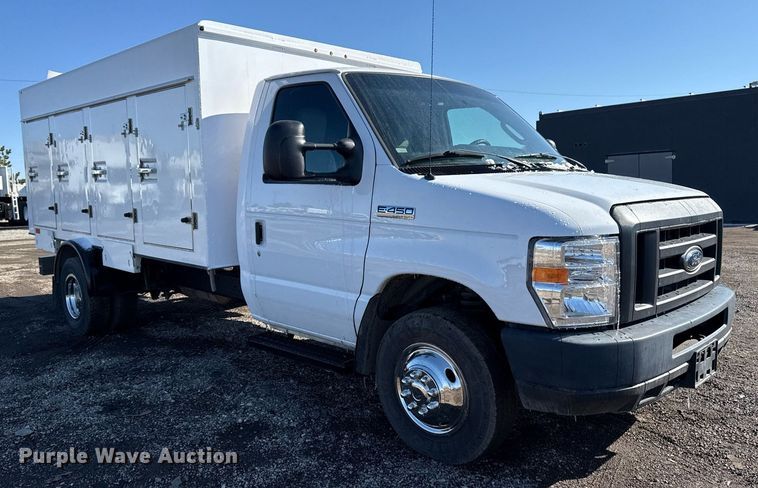 image for item EG2554 2017 Ford E450 Super Duty refrigerated truck