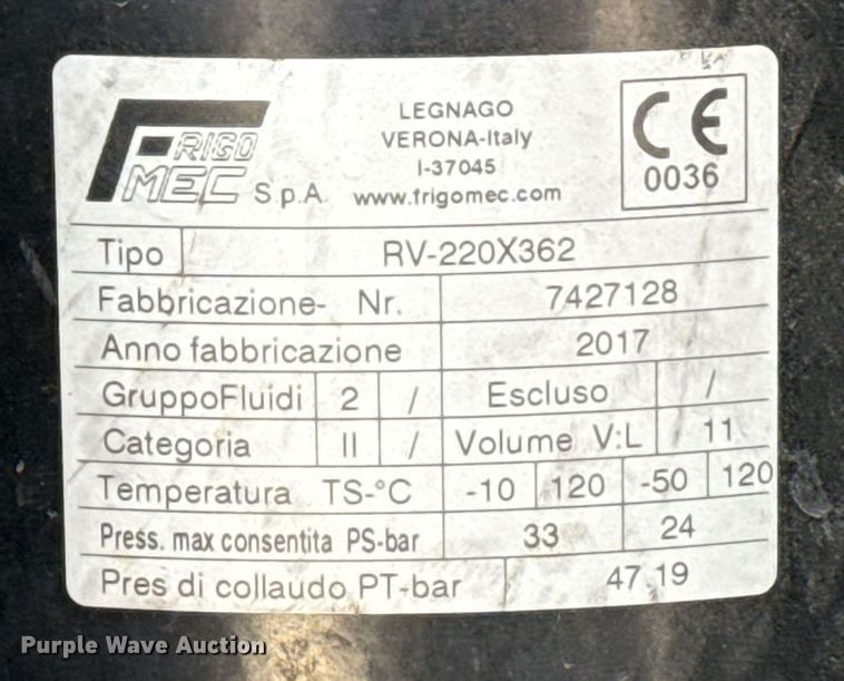 image for item EG2554 2017 Ford E450 Super Duty refrigerated truck