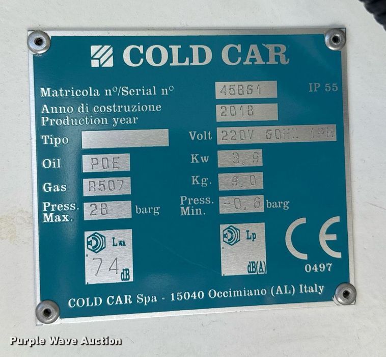 image for item EG2554 2017 Ford E450 Super Duty refrigerated truck