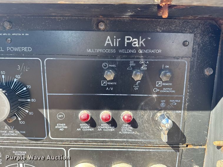 image for item EG2573 Miller Air Pak welder/generator