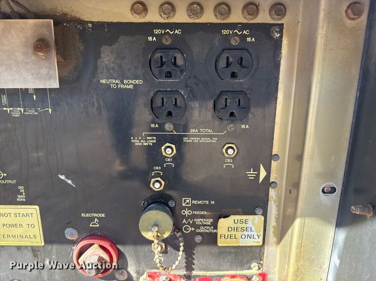 image for item EG2573 Miller Air Pak welder/generator