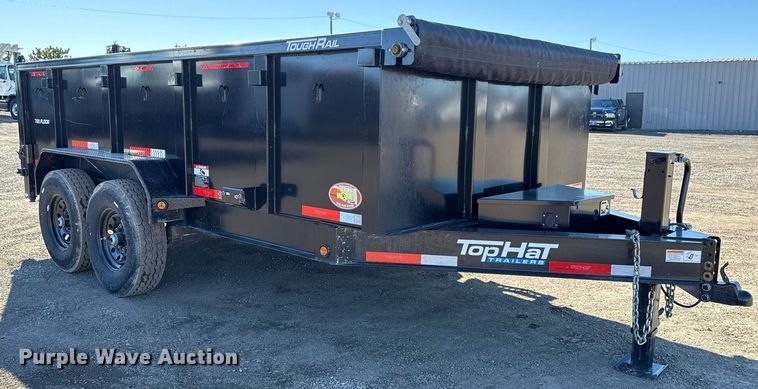 image for item EG2587 2024 Top Hat Industries DPX140 dump trailer