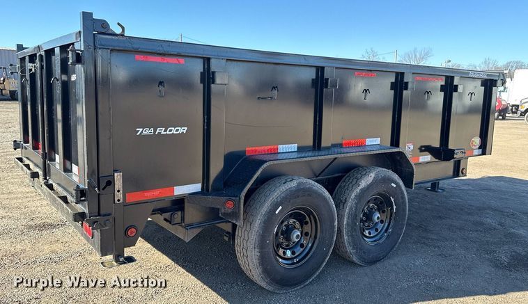 image for item EG2587 2024 Top Hat Industries DPX140 dump trailer