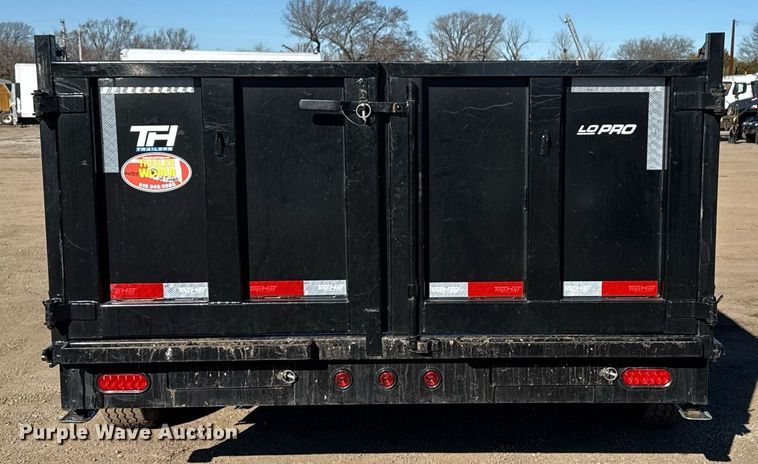 image for item EG2587 2024 Top Hat Industries DPX140 dump trailer