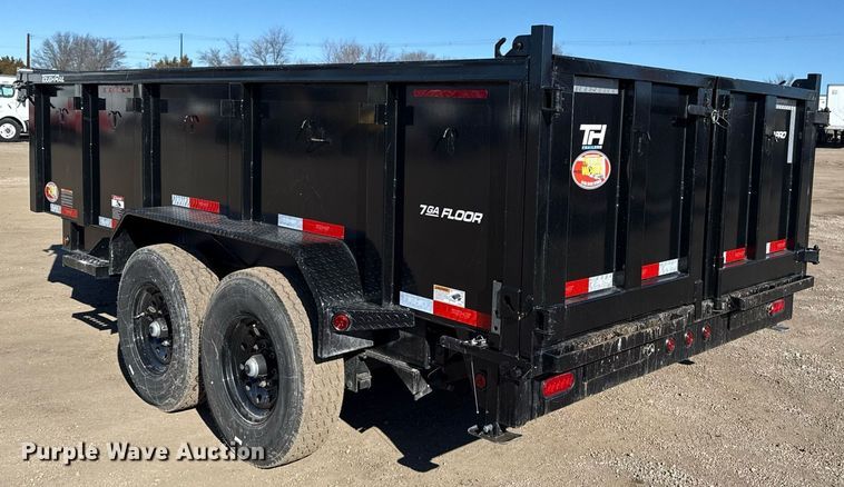 image for item EG2587 2024 Top Hat Industries DPX140 dump trailer