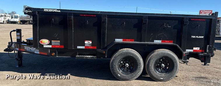 image for item EG2587 2024 Top Hat Industries DPX140 dump trailer