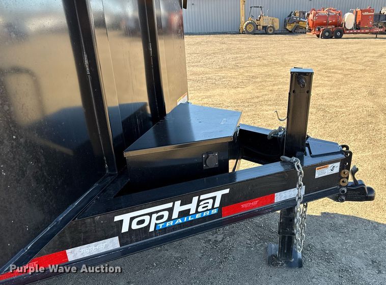 image for item EG2587 2024 Top Hat Industries DPX140 dump trailer