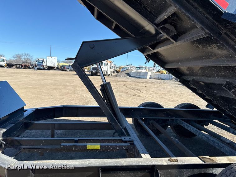 image for item EG2587 2024 Top Hat Industries DPX140 dump trailer