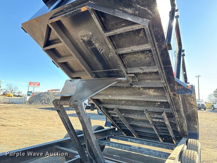 image for item EG2587 2024 Top Hat Industries DPX140 dump trailer