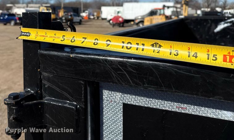 image for item EG2587 2024 Top Hat Industries DPX140 dump trailer