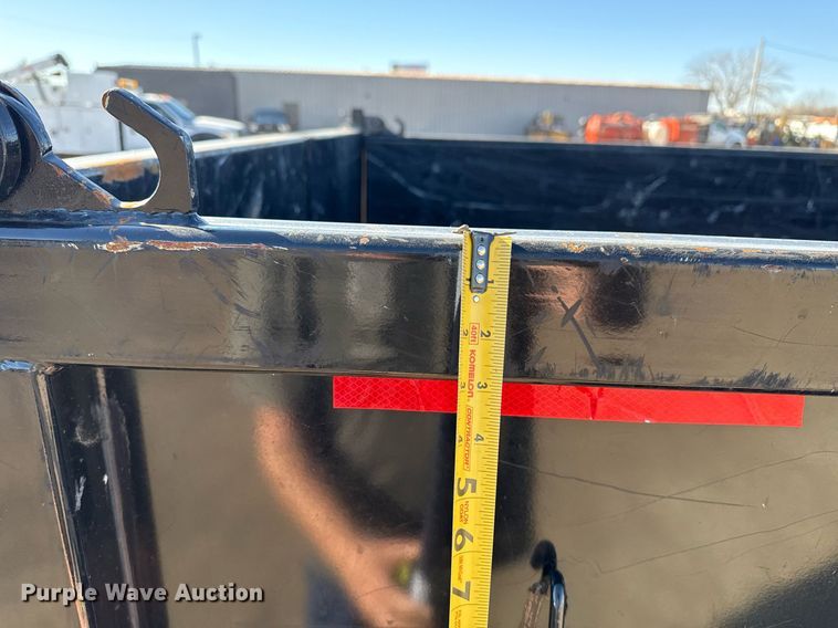 image for item EG2587 2024 Top Hat Industries DPX140 dump trailer