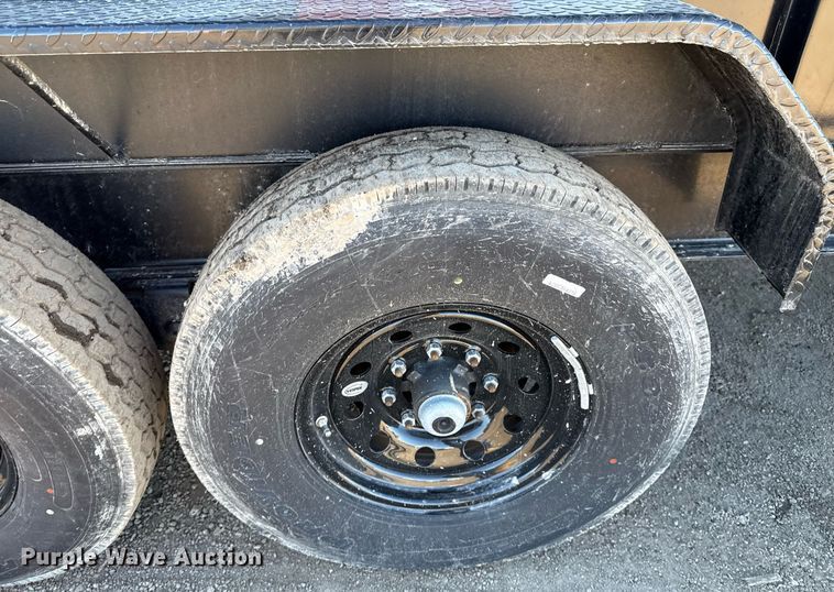 image for item EG2587 2024 Top Hat Industries DPX140 dump trailer