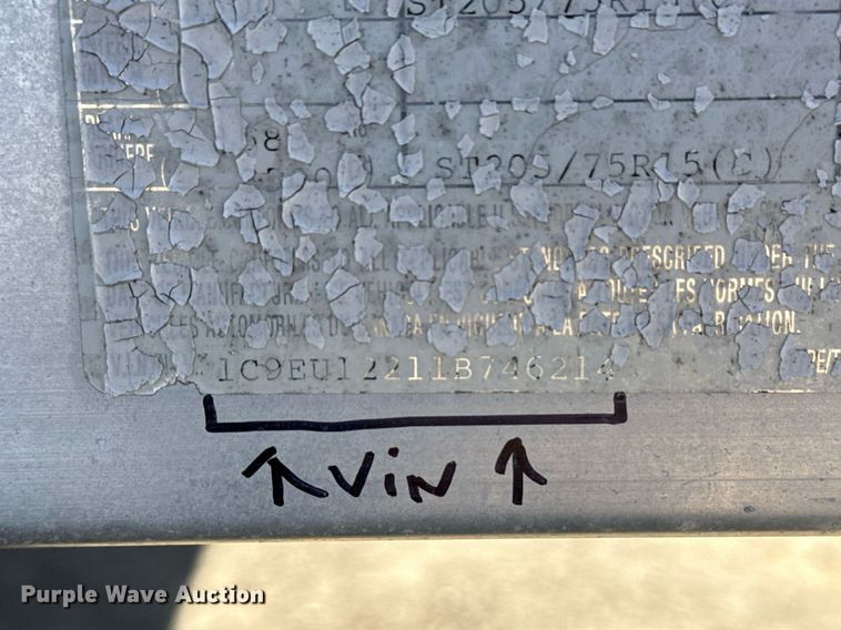 image for item EG2591 2001 Coachcraft Technologies fiber optic trailer