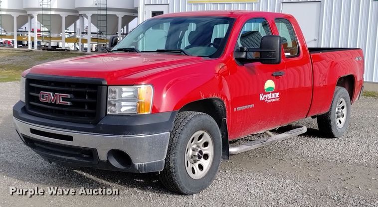 image for item EH0094 2009 GMC Sierra 1500 Ext. Cab pickup truck