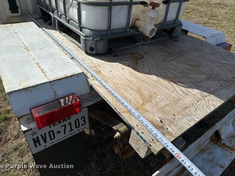 image for item EJ3482 1998 Ford F150 SuperCab flatbed pickup truck 