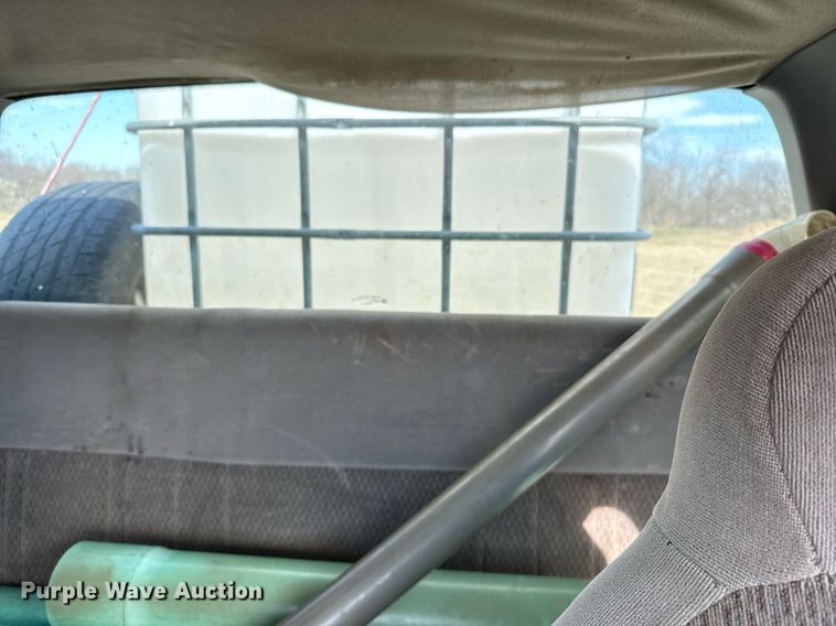 image for item EJ3482 1998 Ford F150 SuperCab flatbed pickup truck 