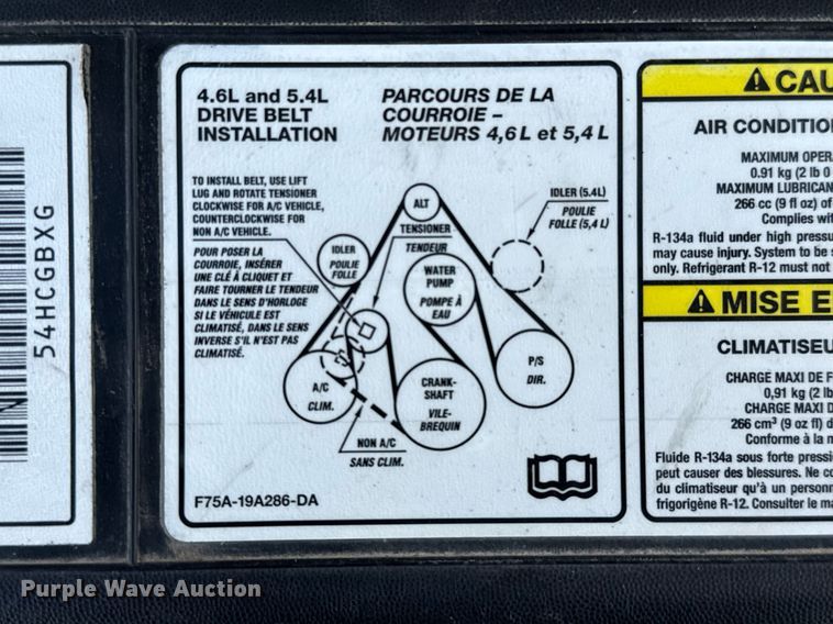 image for item EJ3482 1998 Ford F150 SuperCab flatbed pickup truck 