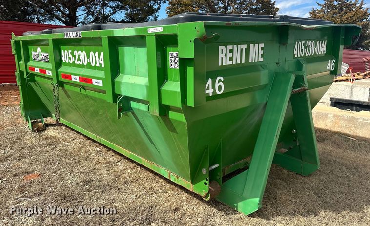 image for item EK0380 LoneStar roll-off container