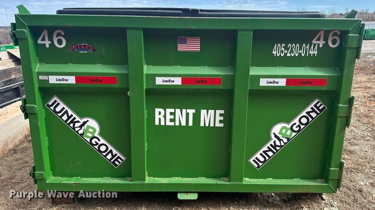 image for item EK0380 LoneStar roll-off container