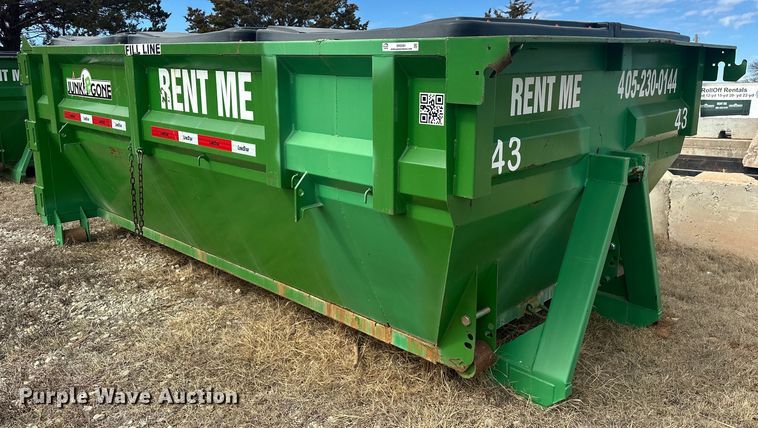 image for item EK0381 LoneStar roll-off container