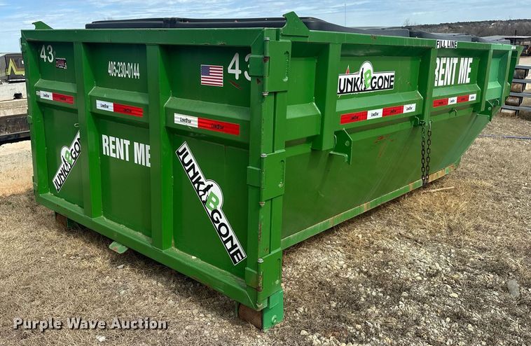 image for item EK0381 LoneStar roll-off container