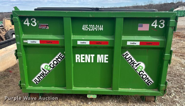 image for item EK0381 LoneStar roll-off container