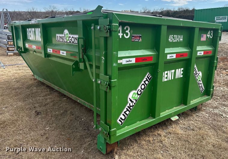 image for item EK0381 LoneStar roll-off container