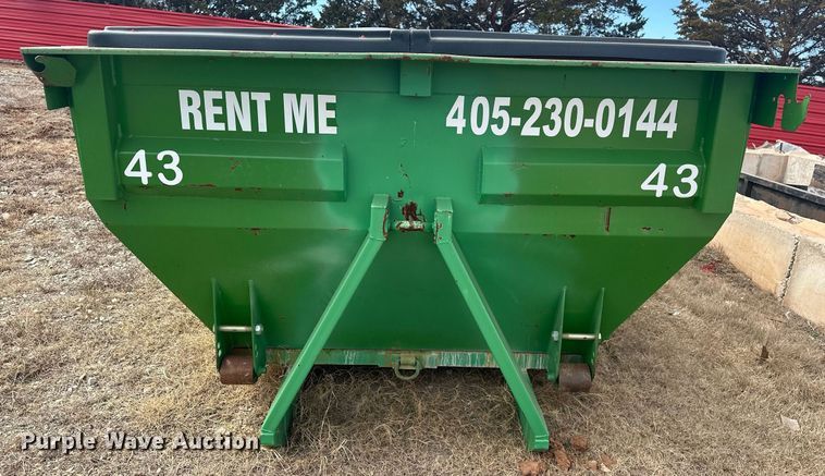 image for item EK0381 LoneStar roll-off container