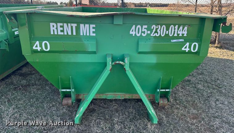 image for item EK0383 LoneStar roll-off container