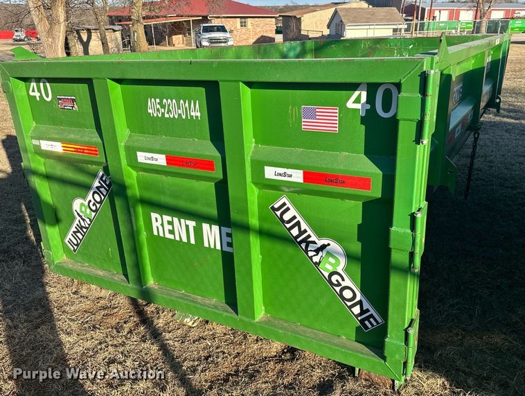 image for item EK0383 LoneStar roll-off container