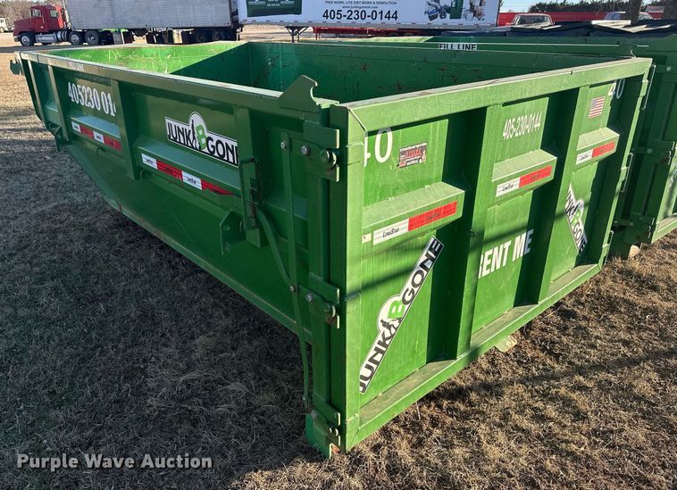 image for item EK0383 LoneStar roll-off container