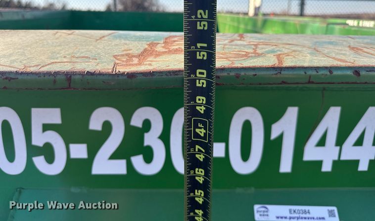 image for item EK0384 LoneStar roll-off container