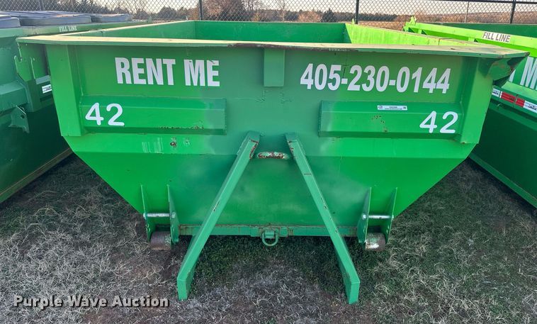 image for item EK0388 LoneStar roll-off container