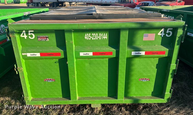 image for item EK0389 LoneStar roll-off container