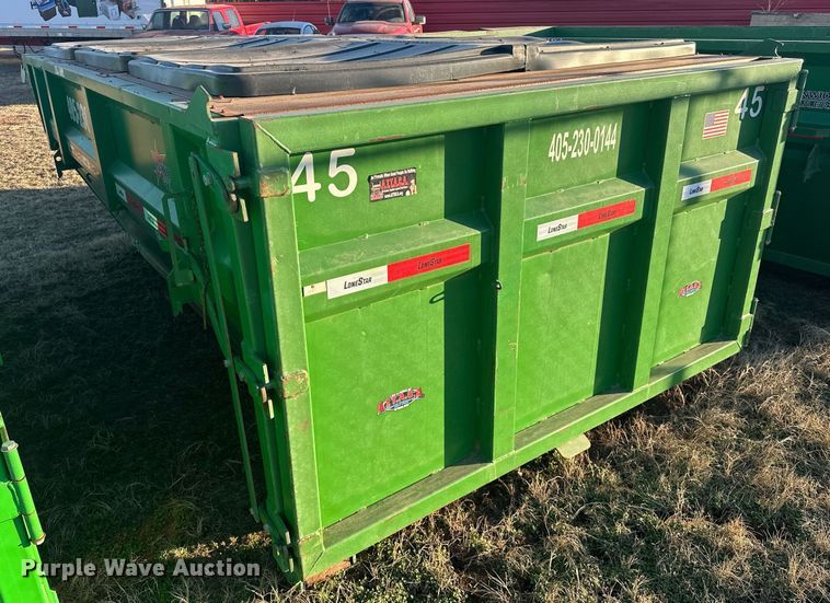 image for item EK0389 LoneStar roll-off container