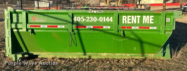 image for item EK0390 LoneStar roll-off container