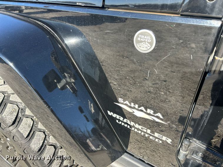 image for item EK2707 2008 Jeep Wrangler Sahara SUV