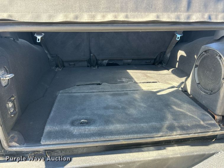 image for item EK2707 2008 Jeep Wrangler Sahara SUV