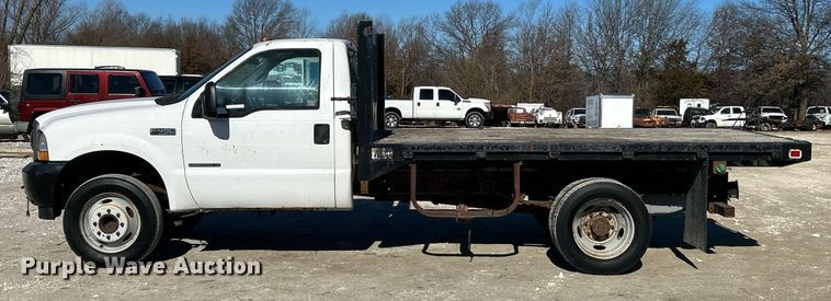 image for item EK2708 2002 Ford F450 Super Duty flatbed truck