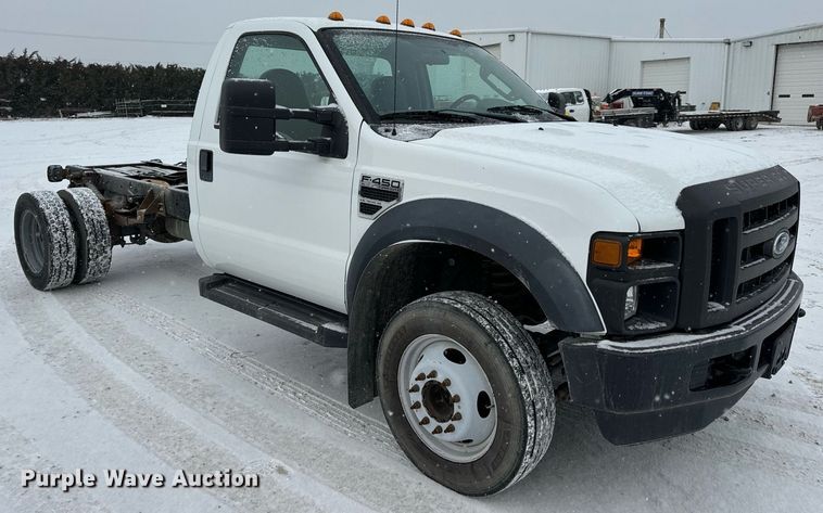image for item EN5118 2010 Ford F450 Super Duty XL truck cab and chassis