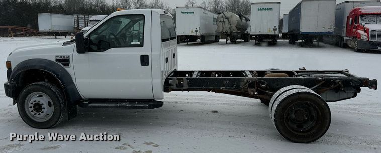 image for item EN5118 2010 Ford F450 Super Duty XL truck cab and chassis